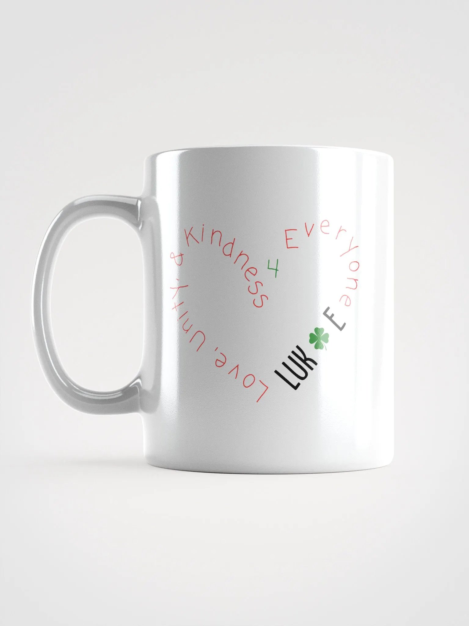 Connected Hearts White Glossy Mug product image (18)
