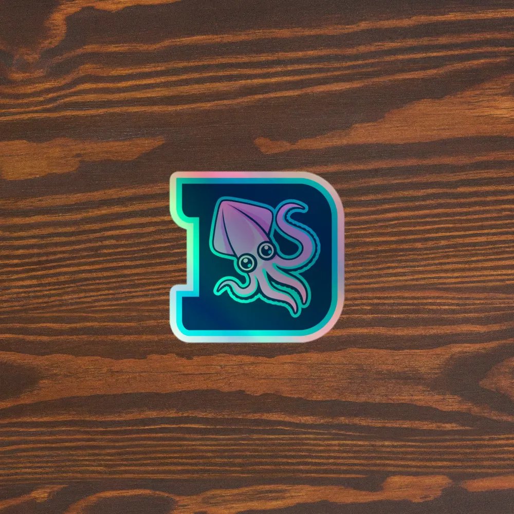 Holographic Sticker 3 - SQUID product image (3)