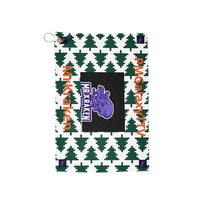 Kraken/Galaxy Golf Towel product image (1)