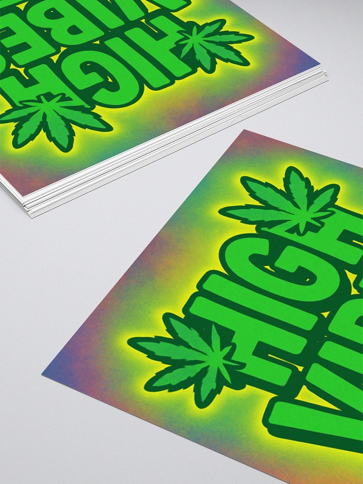 HIGH VIBES STICKER product image (1)