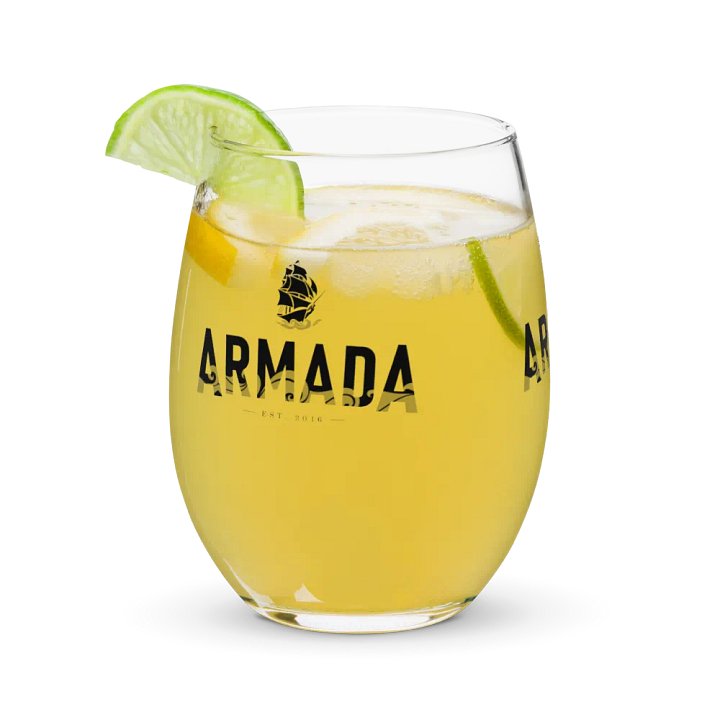 Armada Dodgeball Club Wine Glass product image (1)