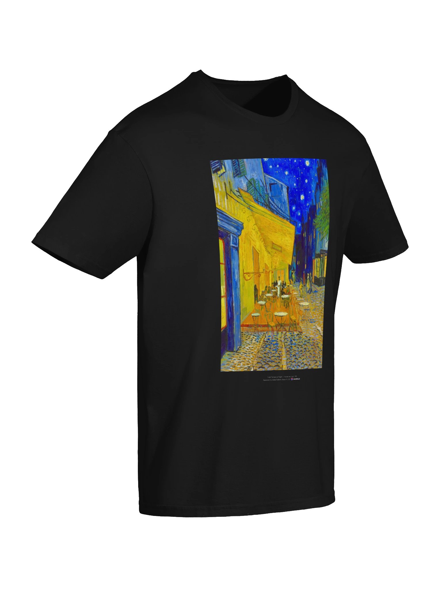 Café Terrace at Night — T-Shirt product image (6)