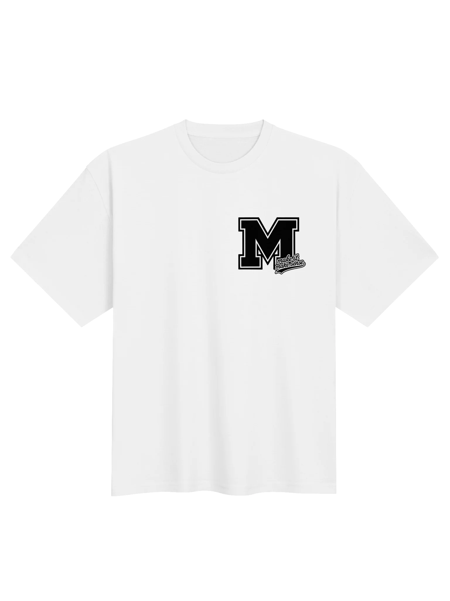 Make It Make Sense Oversized Tee product image (1)