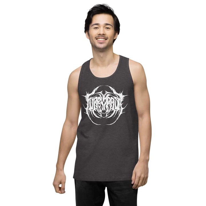 Furry Trash Tank – Metal Logo (White Print) product image (1)