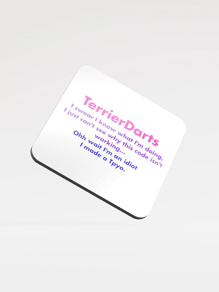 I made a Tpyo - Coaster product image (1)