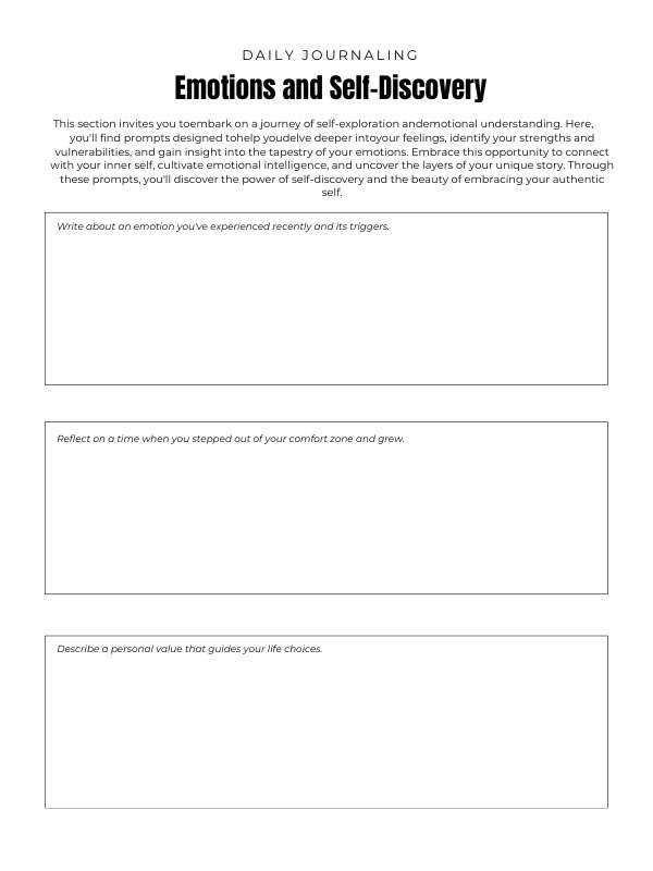 Dewind & Destress Journal product image (5)