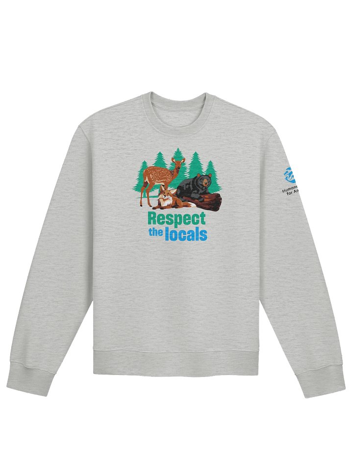 Respect the locals - Sweatshirt product image (1)