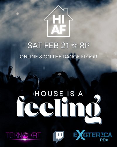Save the date!!! The first HiAF regional event lands in PDX Feb 21

Deep grooves, dark dance floor, comfy shoes…let’s take it...