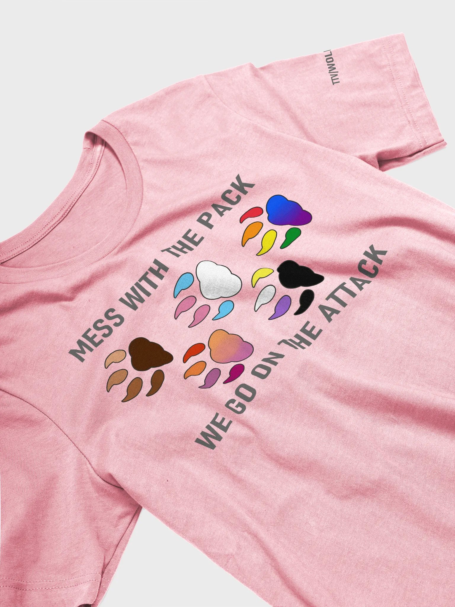 Wolf Pack Pride Blend Bella+Canvas Supersoft product image (3)