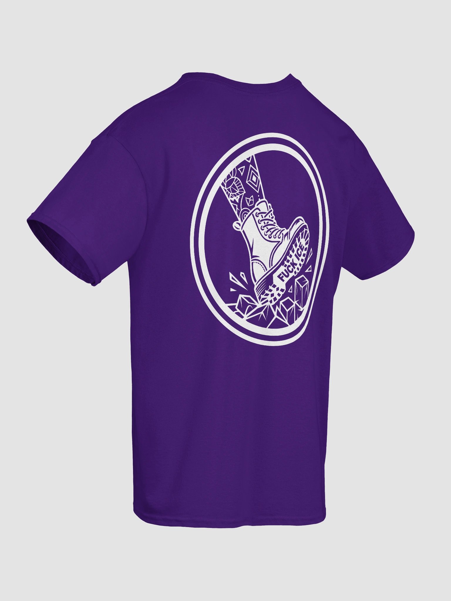 Fuck ICE - T-Shirt (White) product image (3)