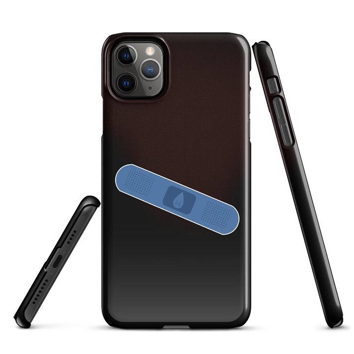 Severance Lumon Band-Aid iPhone Case – Snap Minimalist Corporate Horror Cover product image (1)