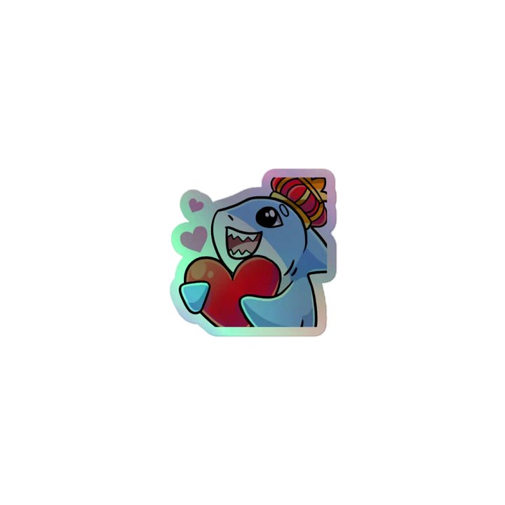 Sharky Hug Stickers product image (1)