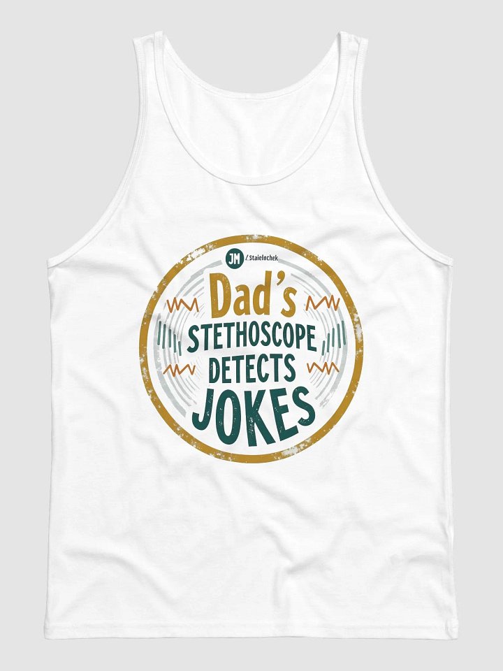 Dad's Stethoscope Circle Design Tank product image (3)