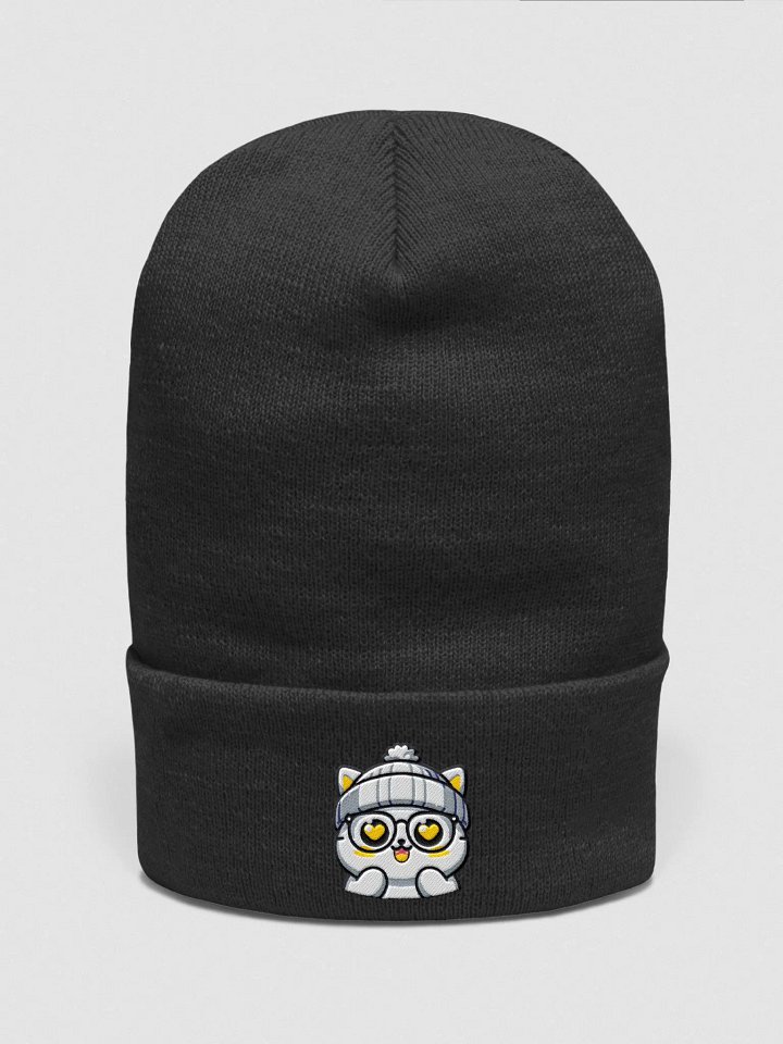 Pom-Pom Cat Knit Beanie product image (2)