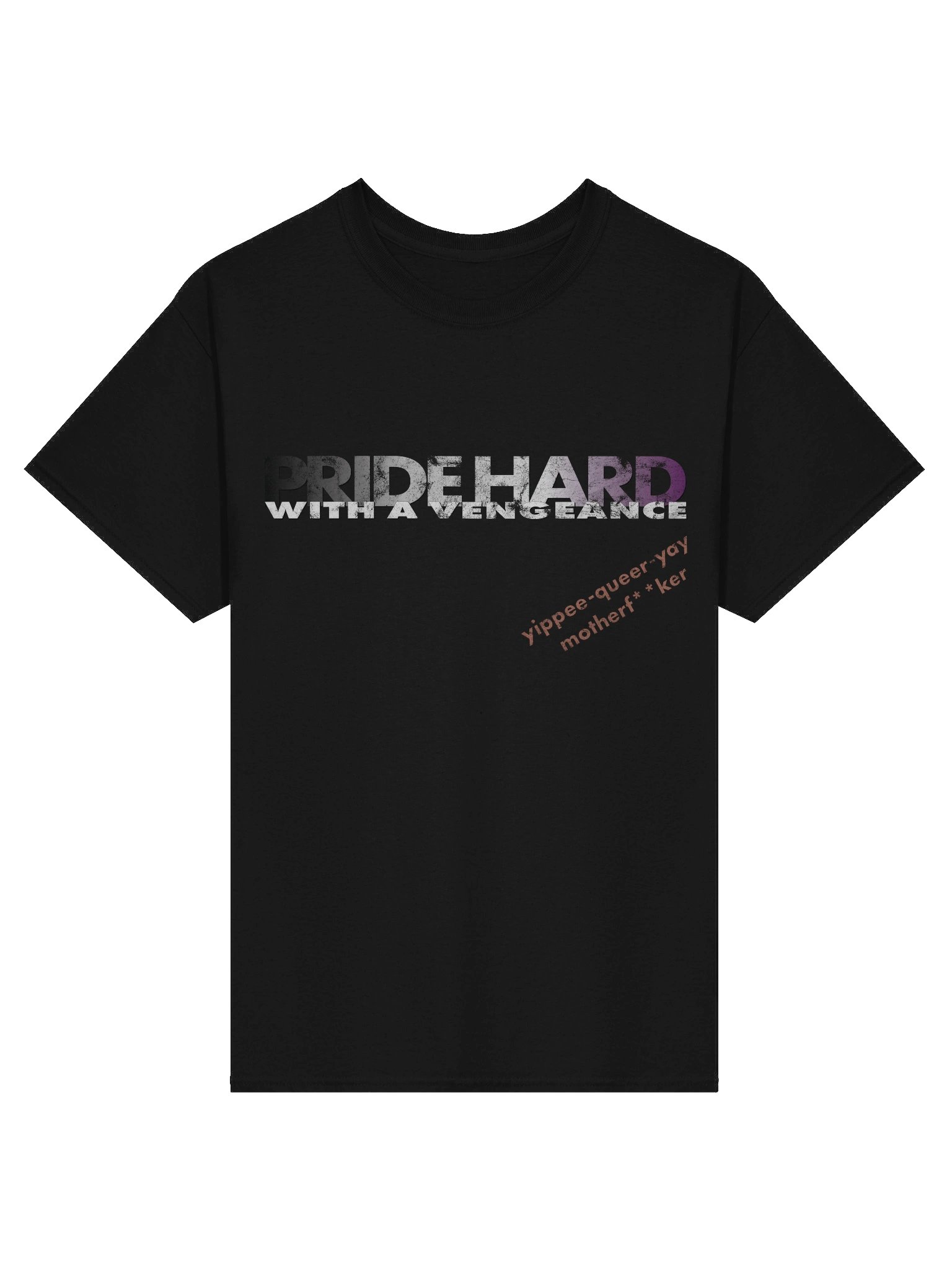 Asexual "Pride Hard" Tee product image (1)