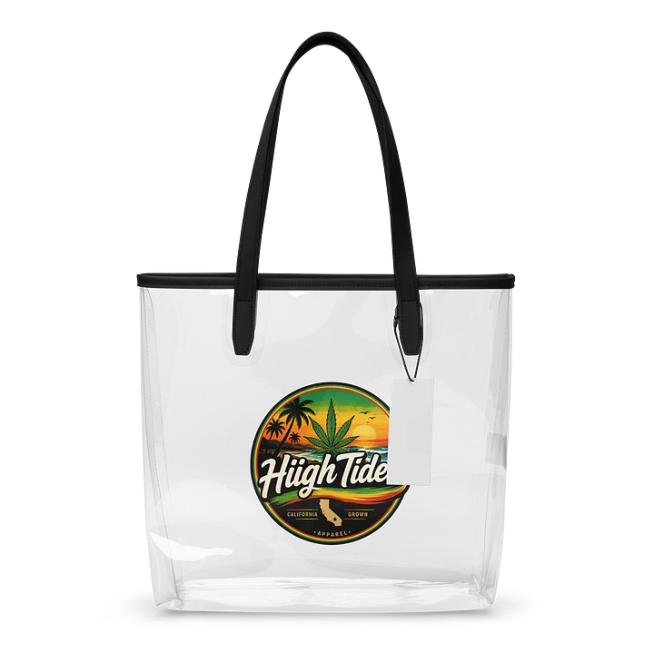 Hiigh Tides Logo Clear Tote product image (1)