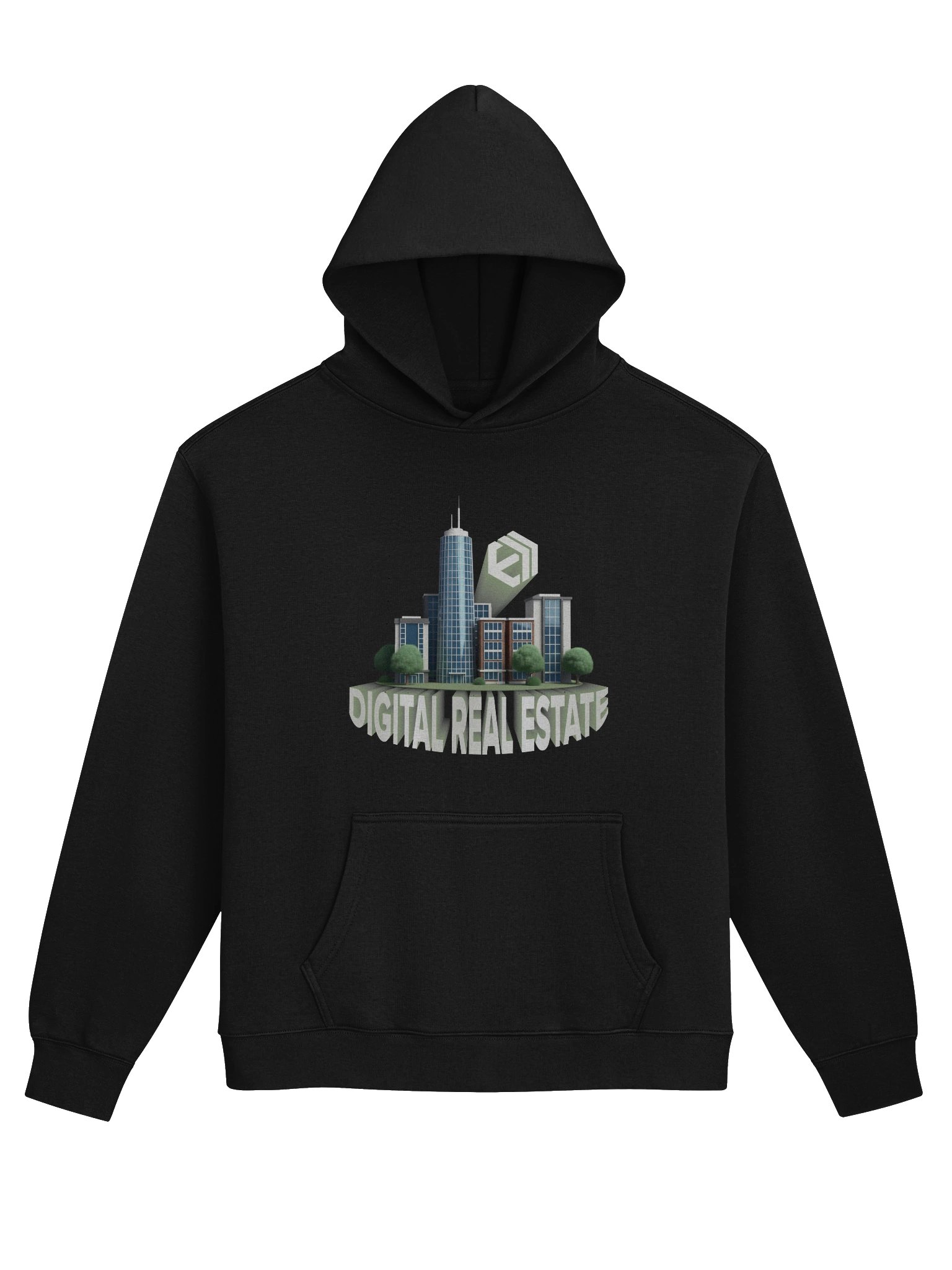 E-Estate Digital Real Estate Skyline Hoodie product image (1)