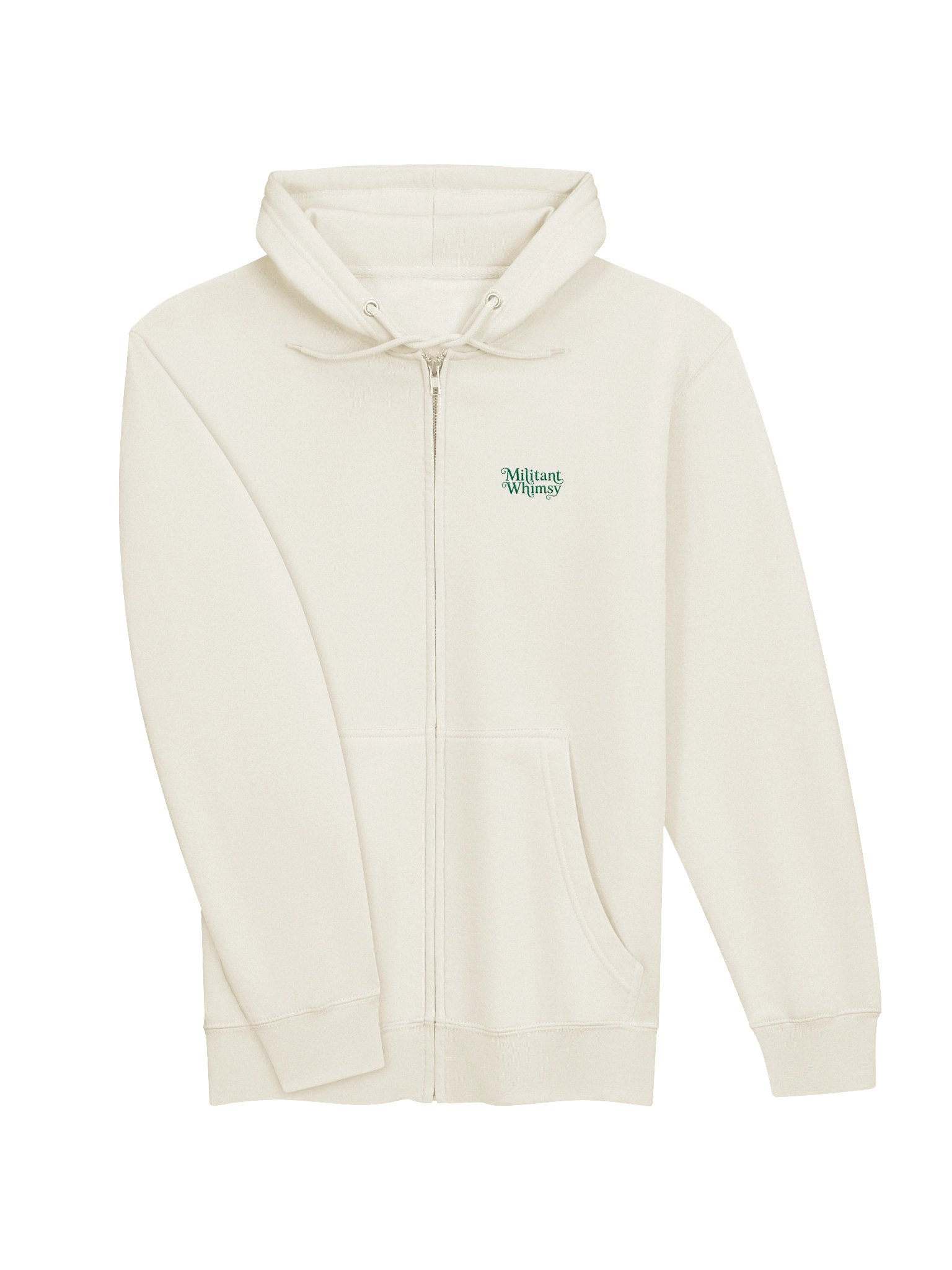 Militant Whimsy Embroidered - Zip Hoodie product image (43)
