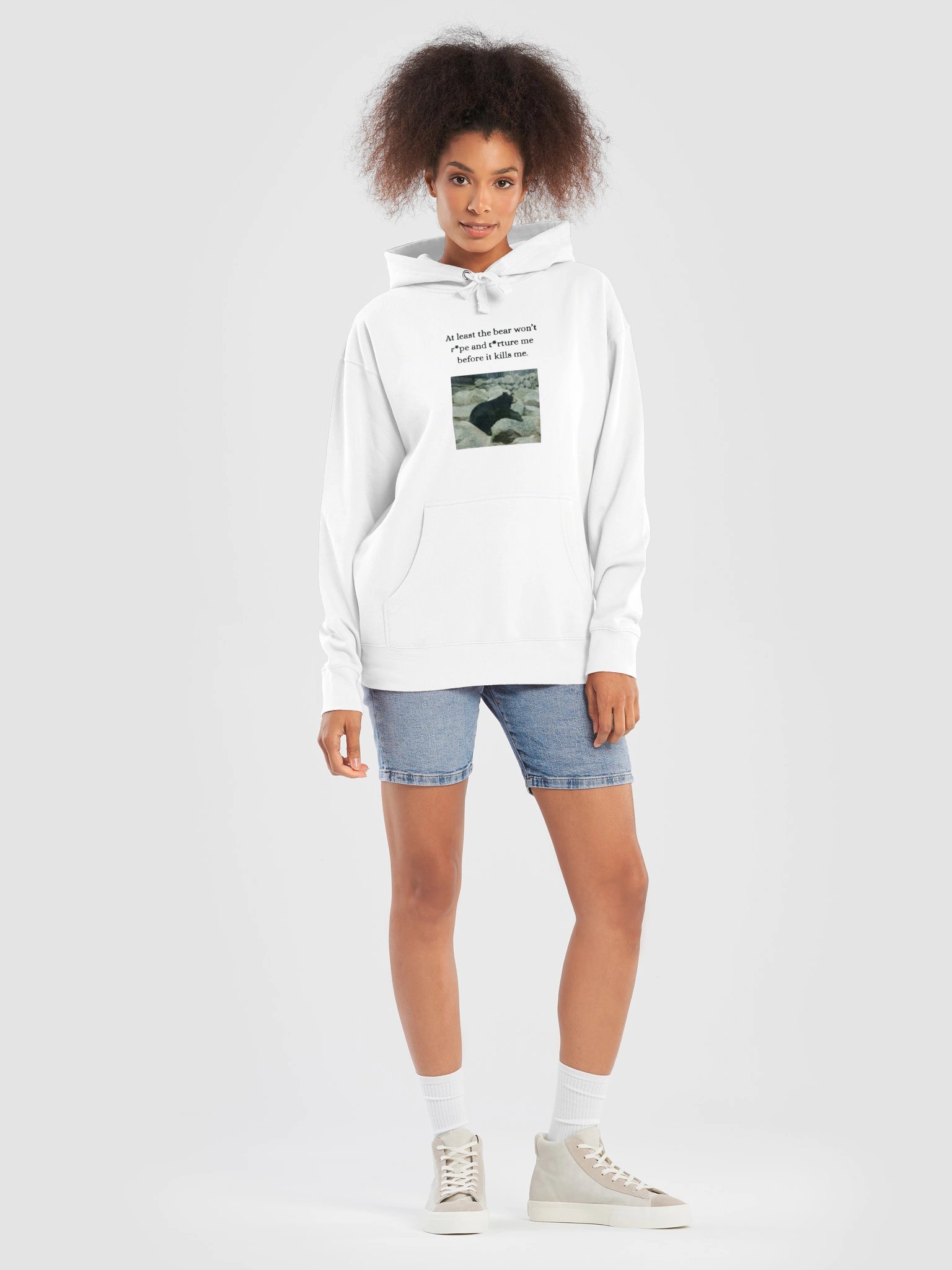 The Bear Cotton Heritage Unisex Premium Hoodie product image (7)