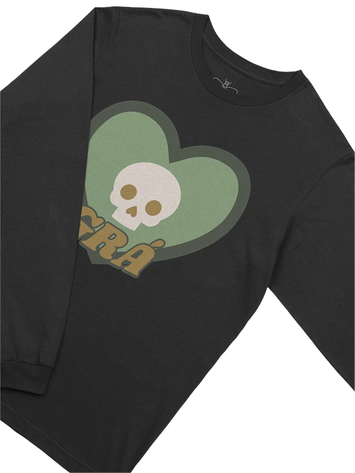 Grá (Love) Skull Long Sleeve Tee product image (2)