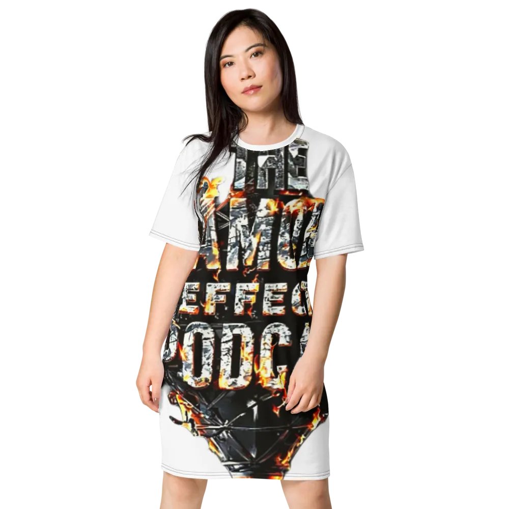 The Diamond Effect All-Over Print T-Shirt Dress (3) product image (1)