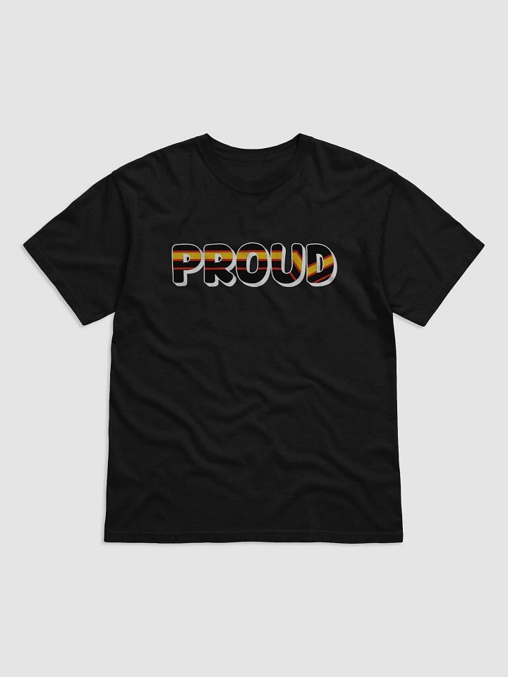 The 'PROUD latex' T-Shirt - Black product image (1)