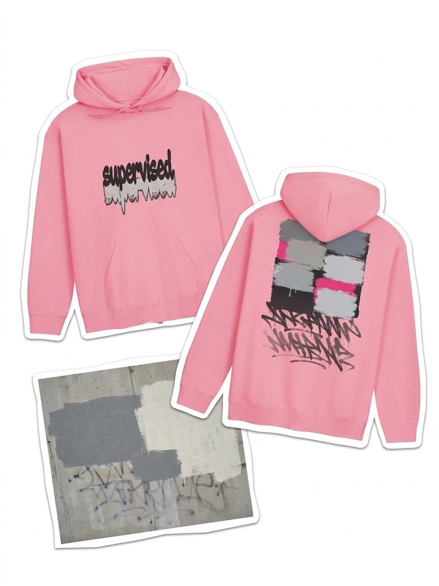 Supervised | Midweight Double-Lined Hoodie | Grunge Streetwear product image (1)