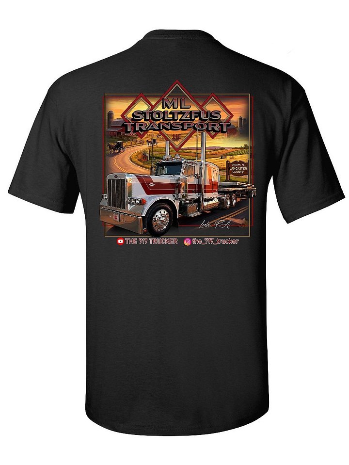 M L Stoltzfus Transport tshirt product image (1)