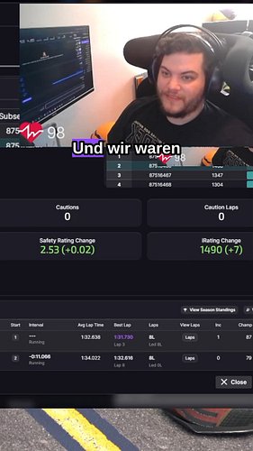 Was ist den da beim Bottom Split los gewesen?

ein kurzer Ausblick aus dem Stream der letzten Wochen 

Wollt ihr die Rennen z...