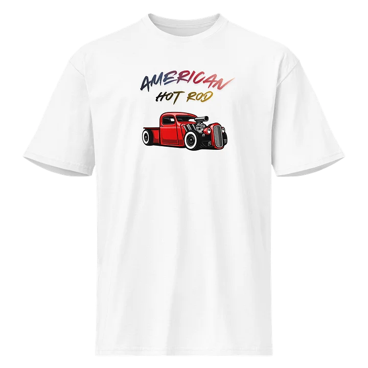 American Hot Rod White Tee product image (1)