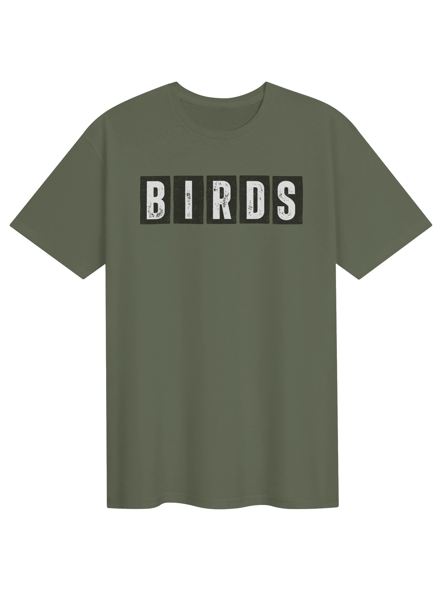 Birds Vintage Graphic T-Shirt – Birds Classic Block Letter Tee for Bird Lovers product image (1)
