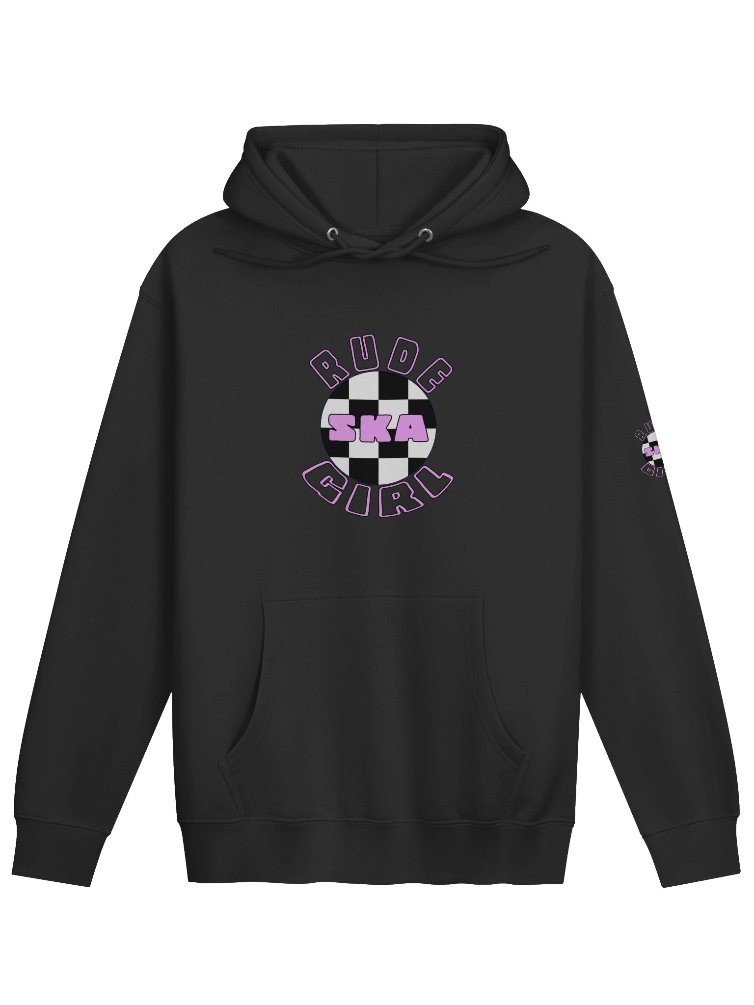 Rude Girl Ska 2 Tone Checkerboard Hoodie product image (1)