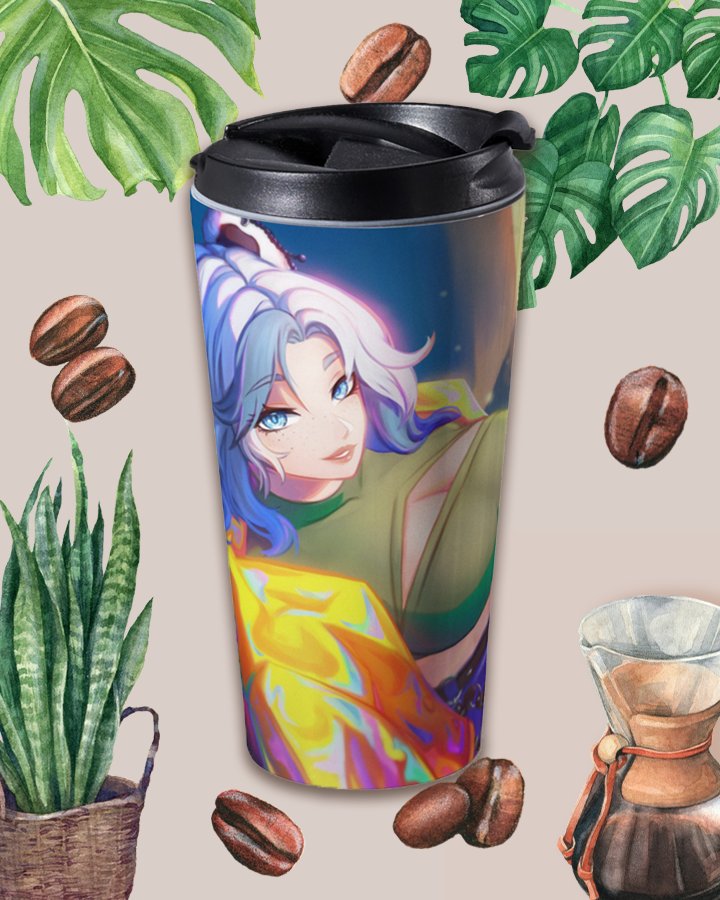 Lounging in the Sun - Travel Mug product image (1)