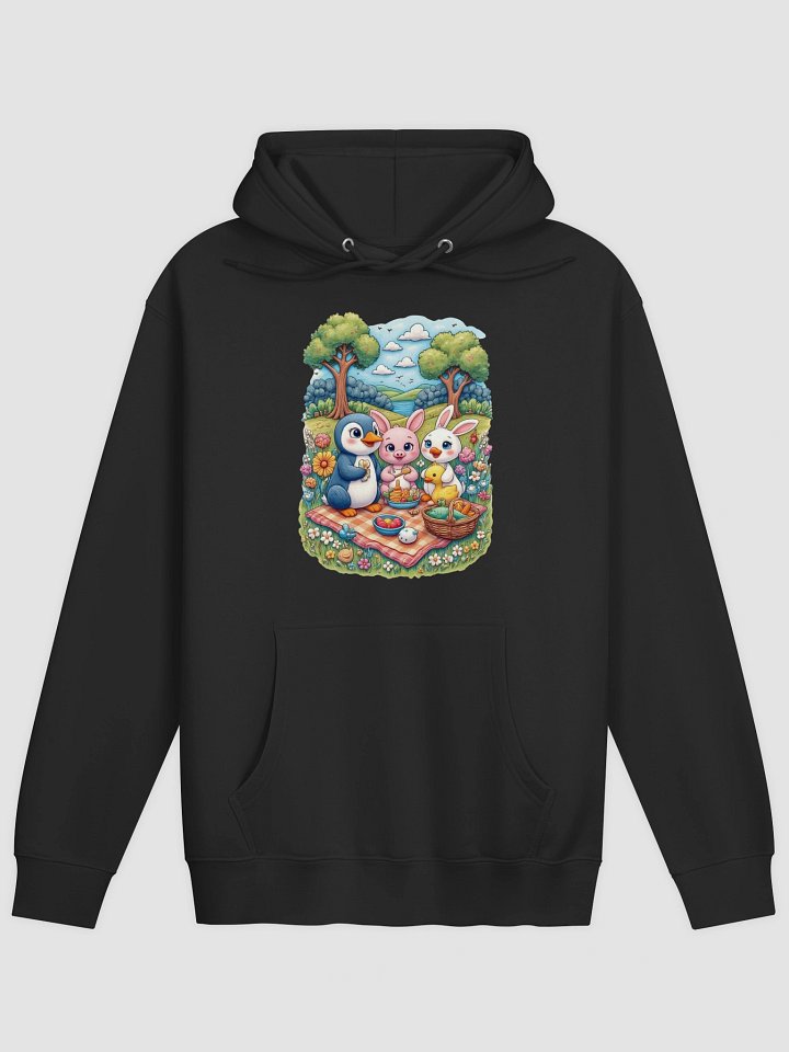 Whimsical Baby Animal Picnic Friends Hoodie product image (1)