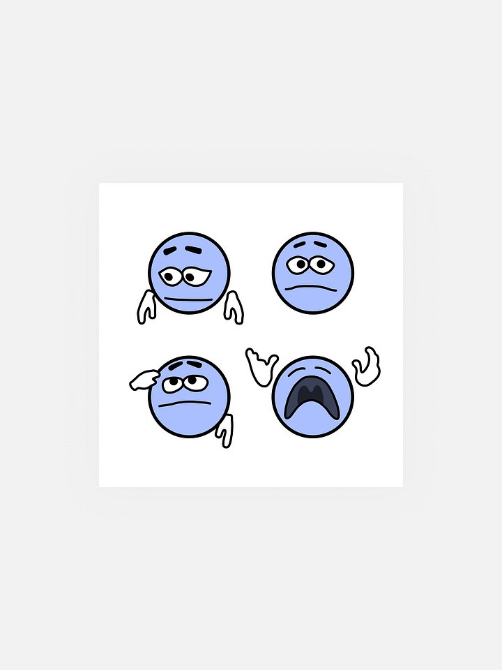 EMOJI STICKERS - SAD product image (1)