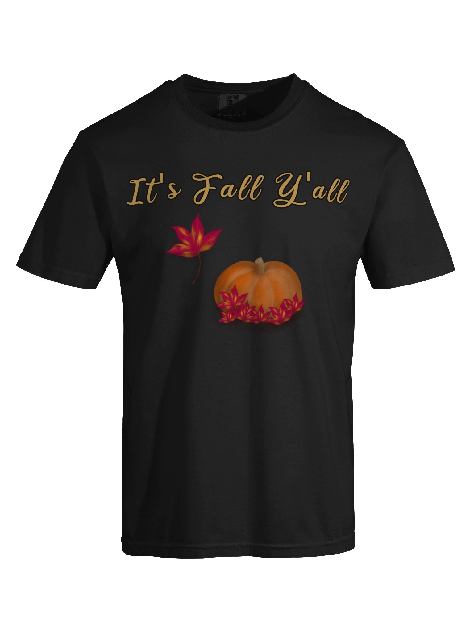 "It's Fall Y'all" T-Shirt. Men's Comfort Colors Garment-Dyed Heavyweight T-Shirt product image (4)