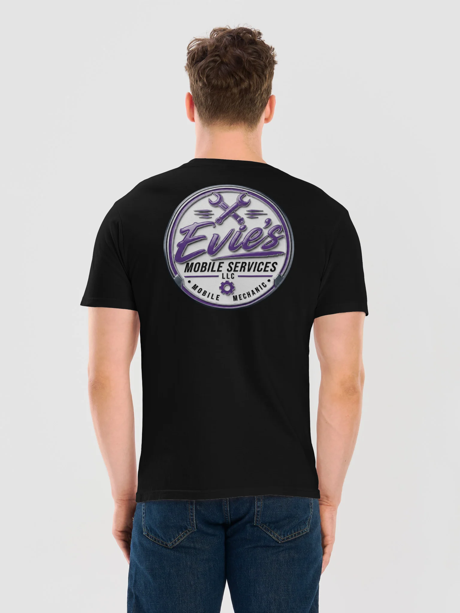Evie’s Mobile Mechanic Logo Tee product image (12)