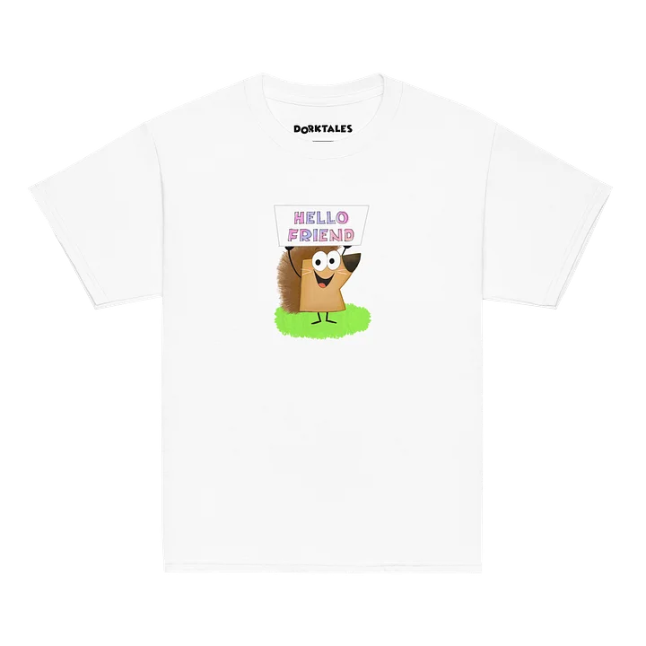 Reginald T. Hedgehog Hello Friend Youth Tee product image (1)