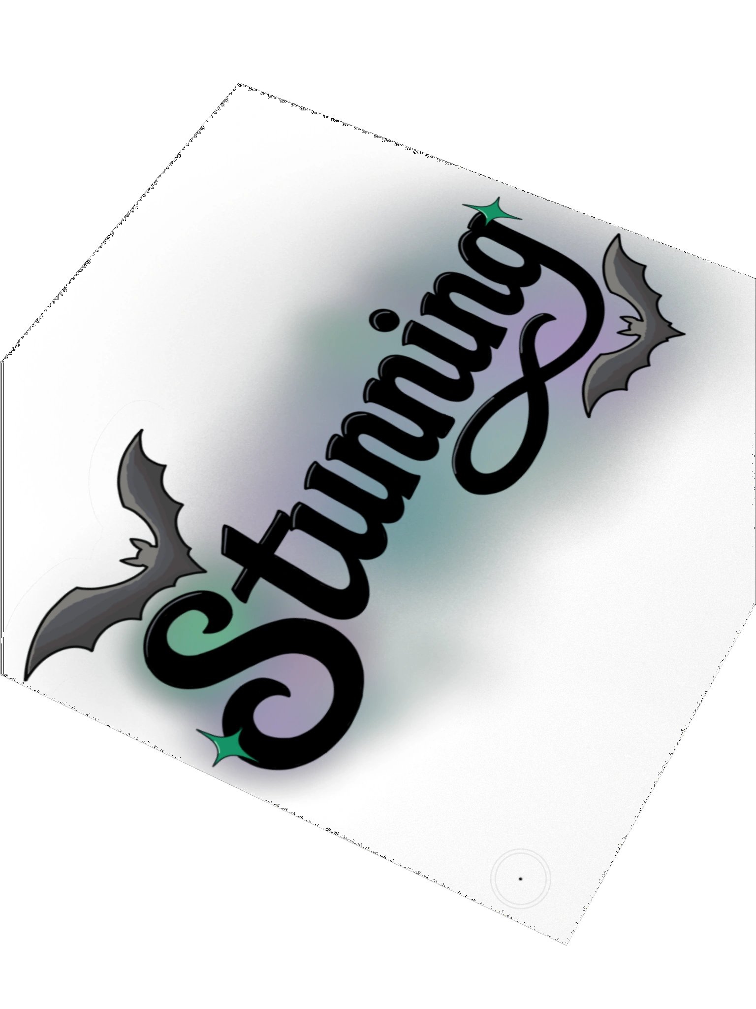 Stunning - Black Text Sticker product image (3)
