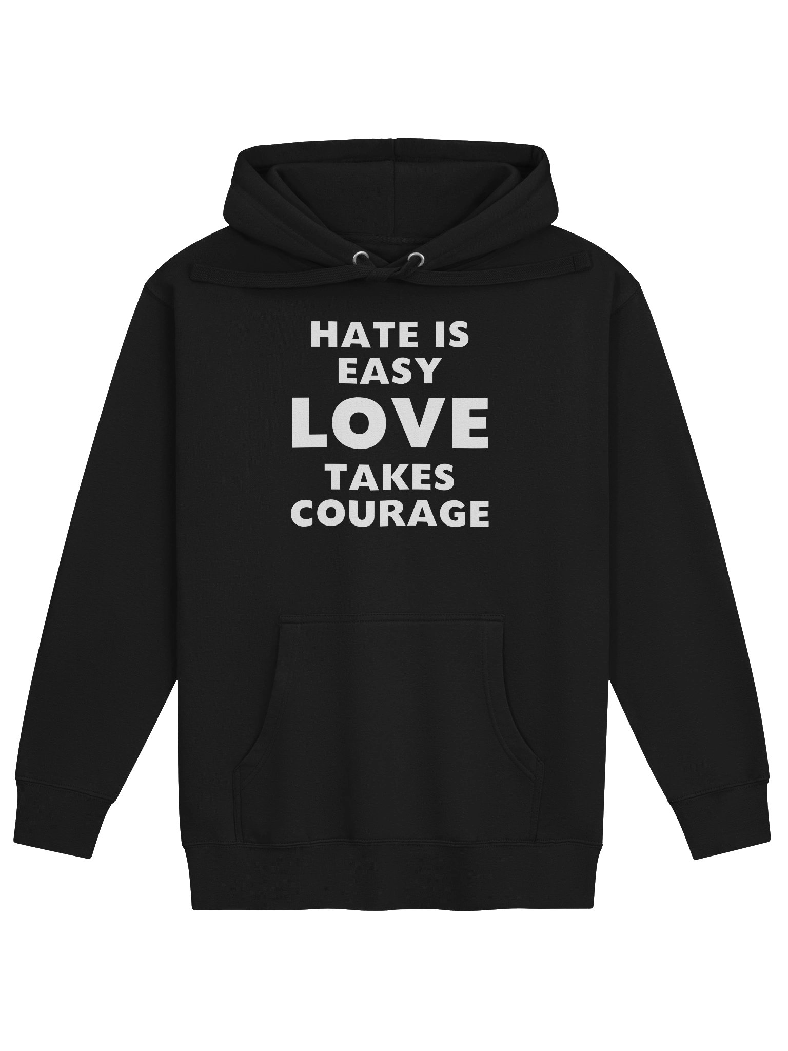 Hate Love Courage Hoodie product image (1)