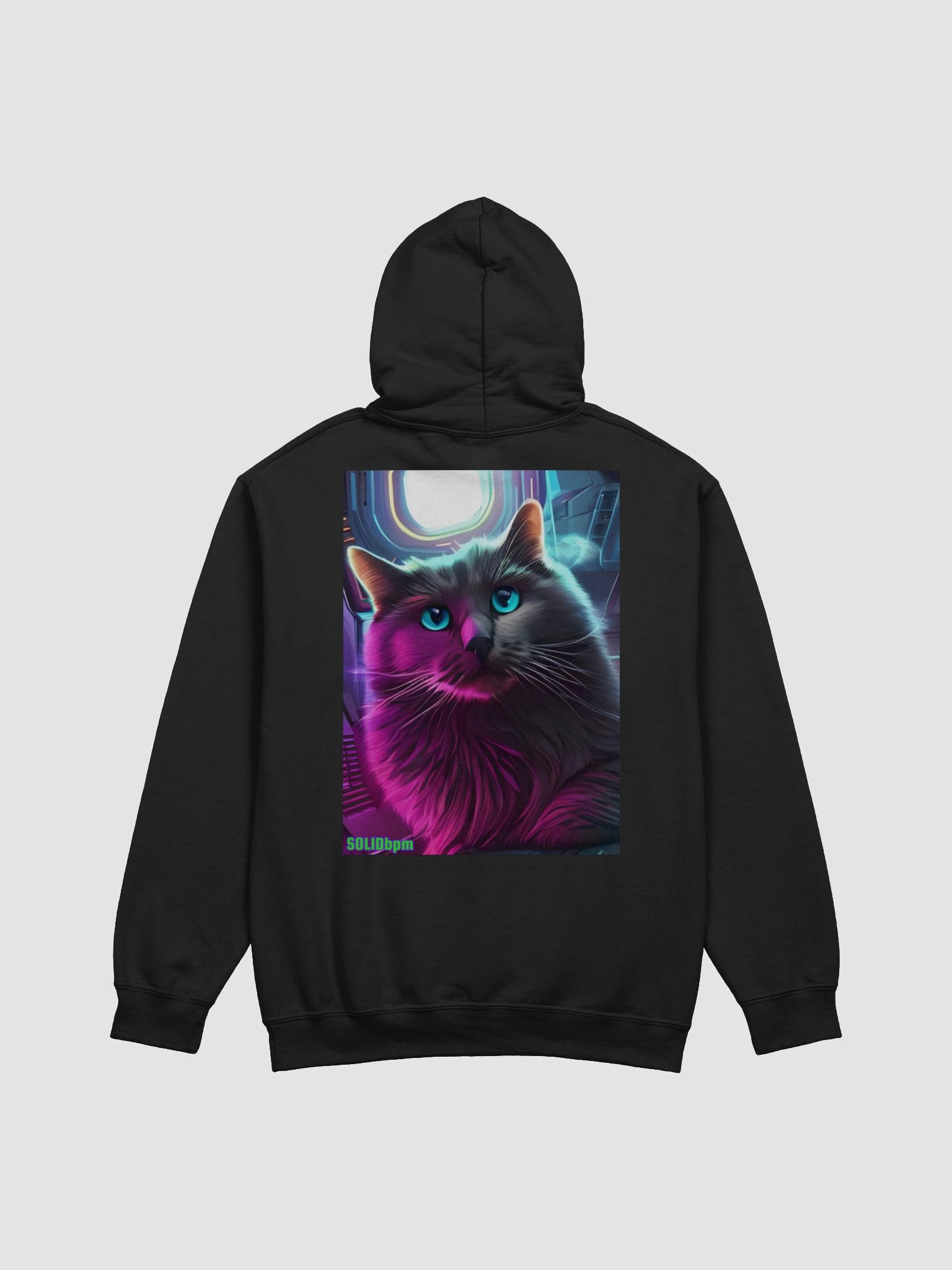 SynthCat Chill Hoodie product image (4)