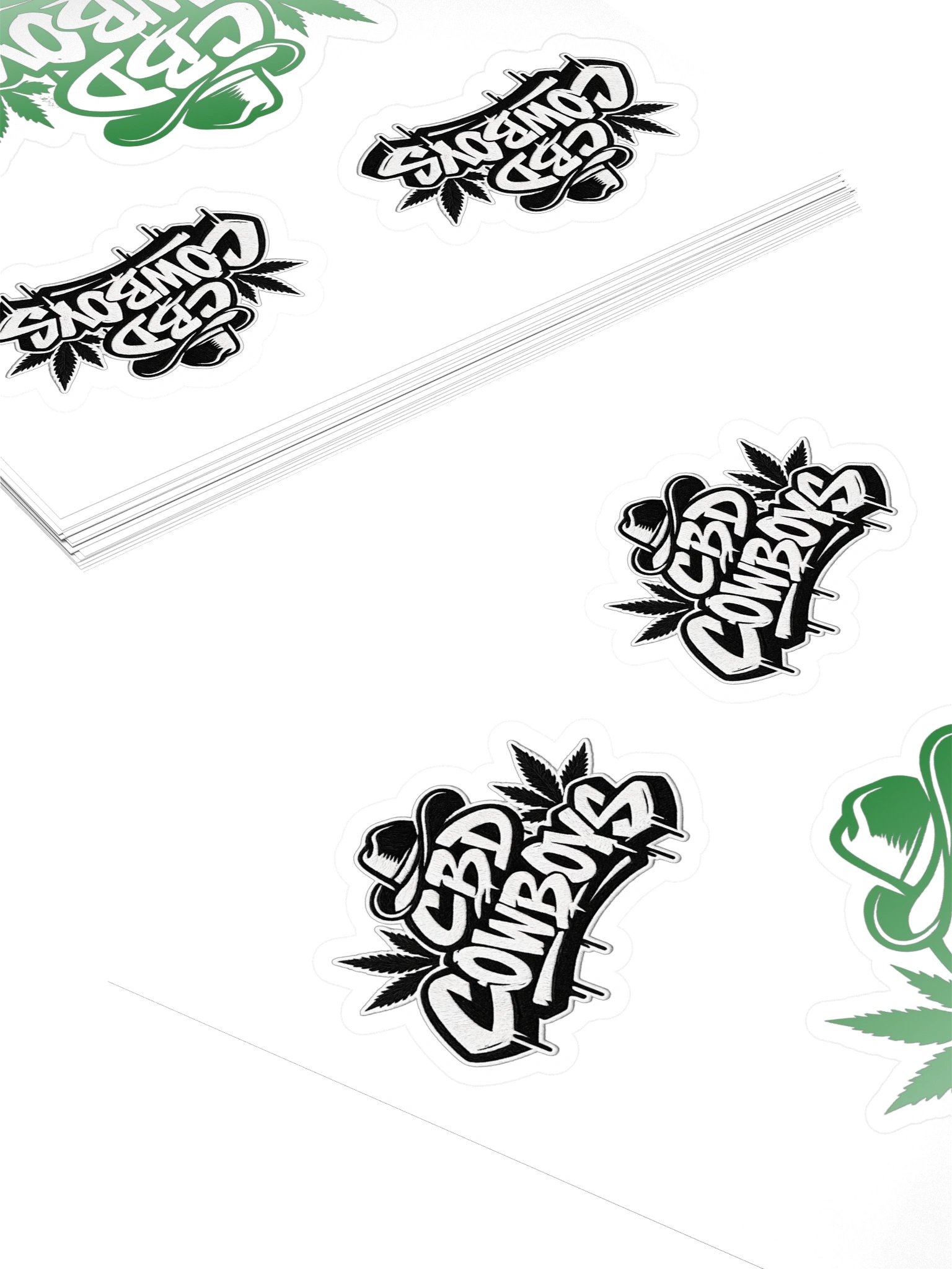 CBD COWBOYS STICKERS product image (4)
