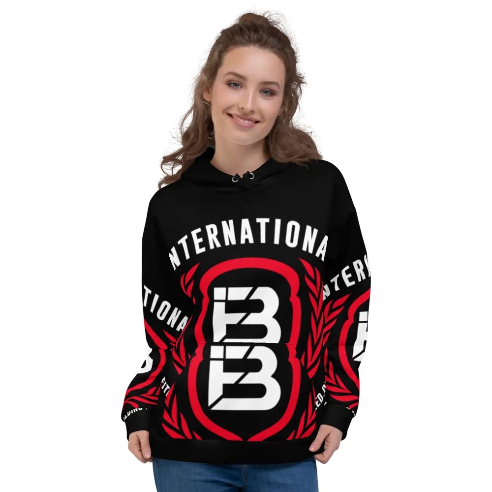 IFBNewsfeed.Org's All-Over Print Recycled Unisex Hoodie product image (3)