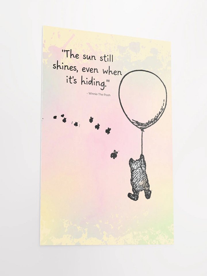 Winnie The Pooh Wall Art for Nursery 