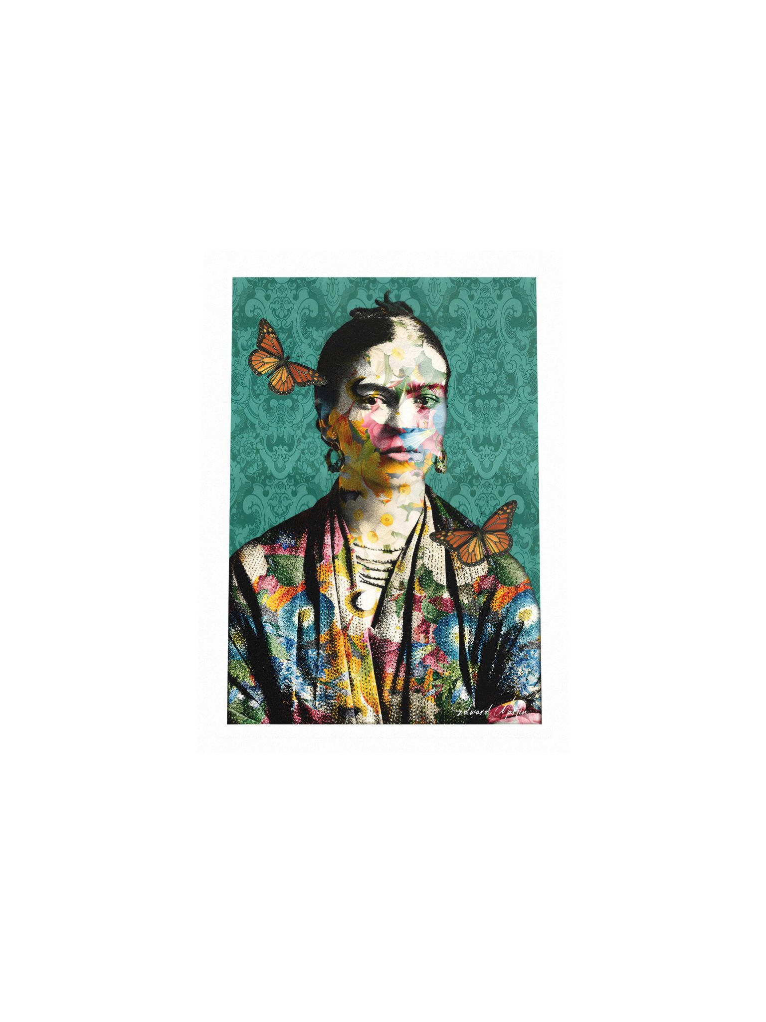 Mariposa Frida by Edward Martin- Portrait Poster product image (29)