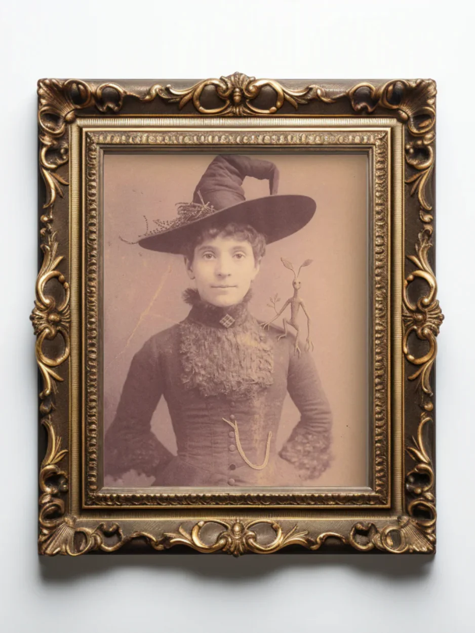 Agatha's Companion Witch Art Print product image (2)
