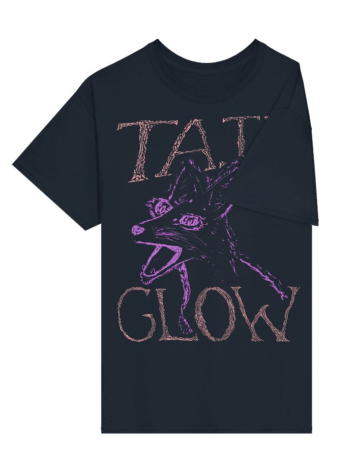 Tail Glow - Screaming Fox T-shirt - Navy product image (2)