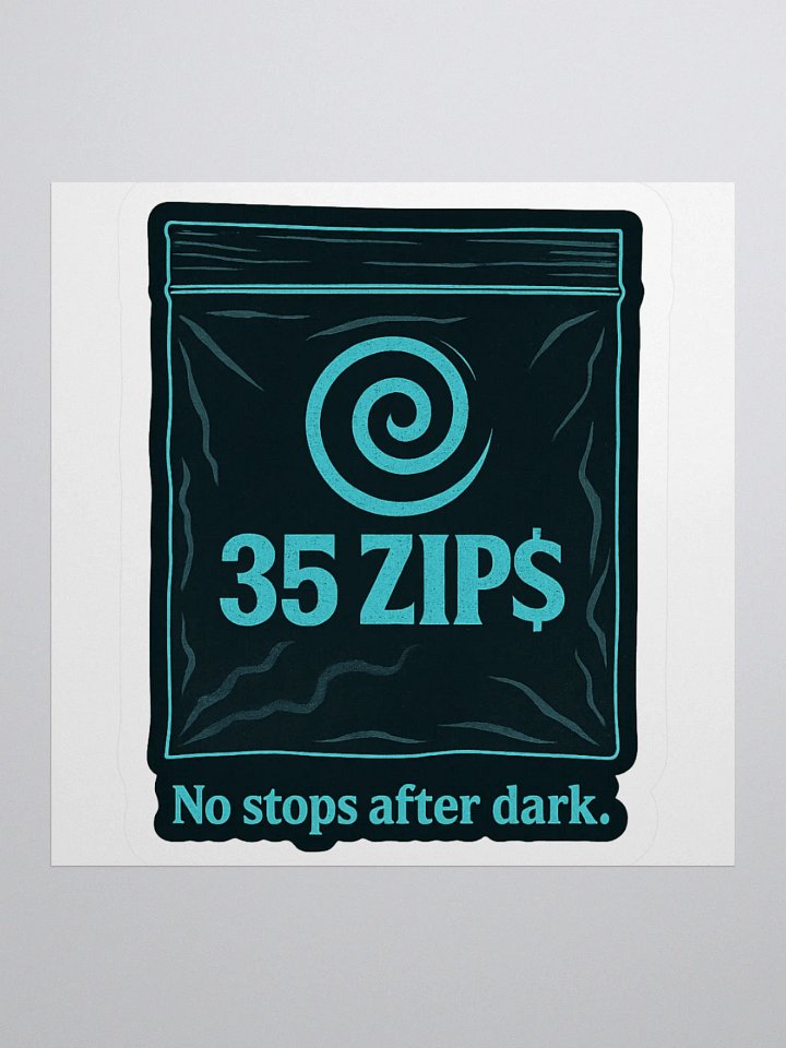 35 Zip$ Spiral Pack Sticker-Glow Edition product image (1)