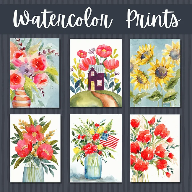 Watercolor Prints 