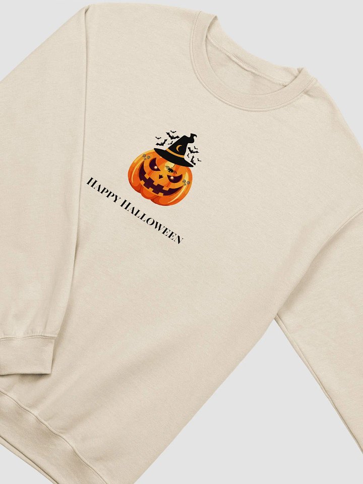 Happy Halloween Crewneck Sweatshirt – Cozy Unisex Fall Apparel product image (2)